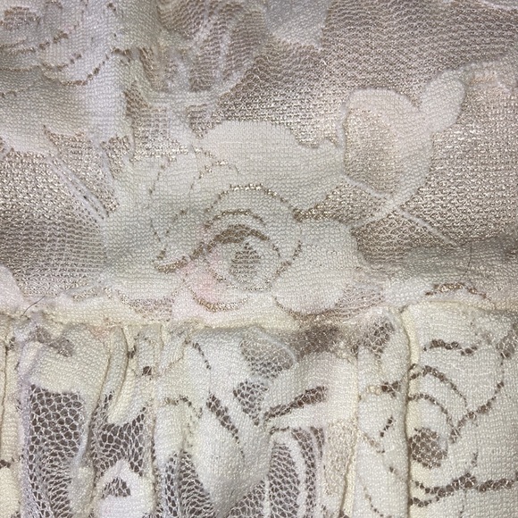 Posh & Peanut Girls Cream Baby Doll Dress - Picture 11 of 11